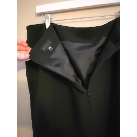 Worthington Black Straight Pencil Career Casual Mini Skirt Womans Plus Size 20W - Picture 3 of 5